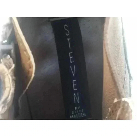 Steven By Steve Madden Womens Roami Ankle Booties Brown Leather Zipper 10 M - Picture 5 of 8